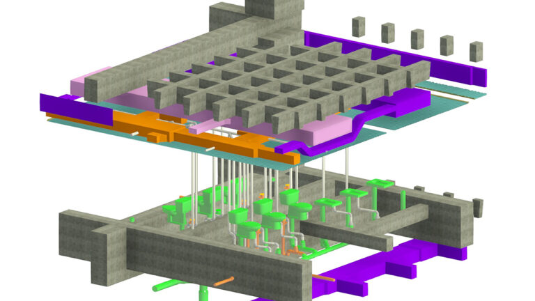 Clash Analysis of a commercial building with HVAC networks