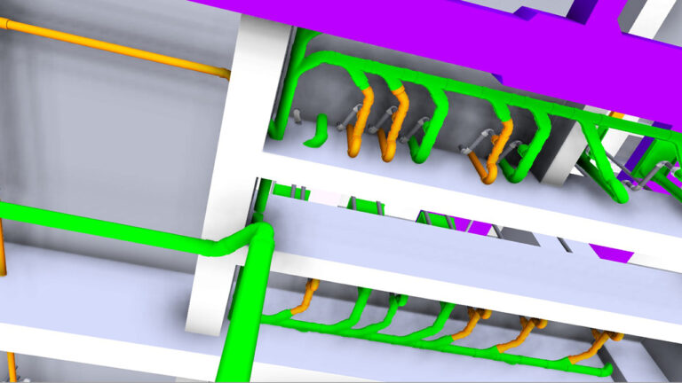 Clash Analysis of a commercial building with HVAC networks