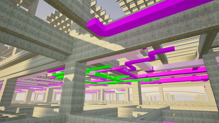 MEP BIM Modeling for Commercial Buildings